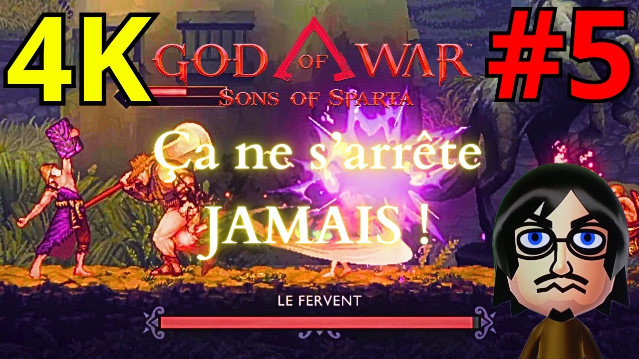 C'EST QUOI CETTE SECTE ?! God of War Sons of Sparta #5 (4K)