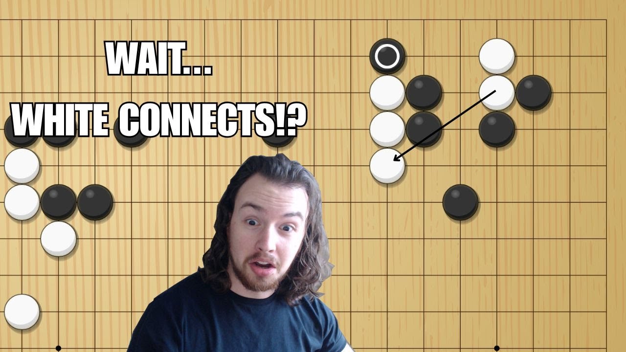 Surely white can't connect, that's impossible - Teaching game AGA 6d (OGS 1k)