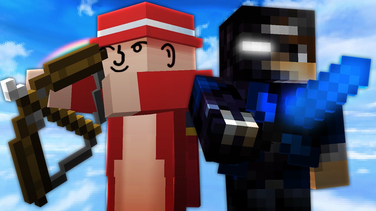 A dupla mais OP do Skywars