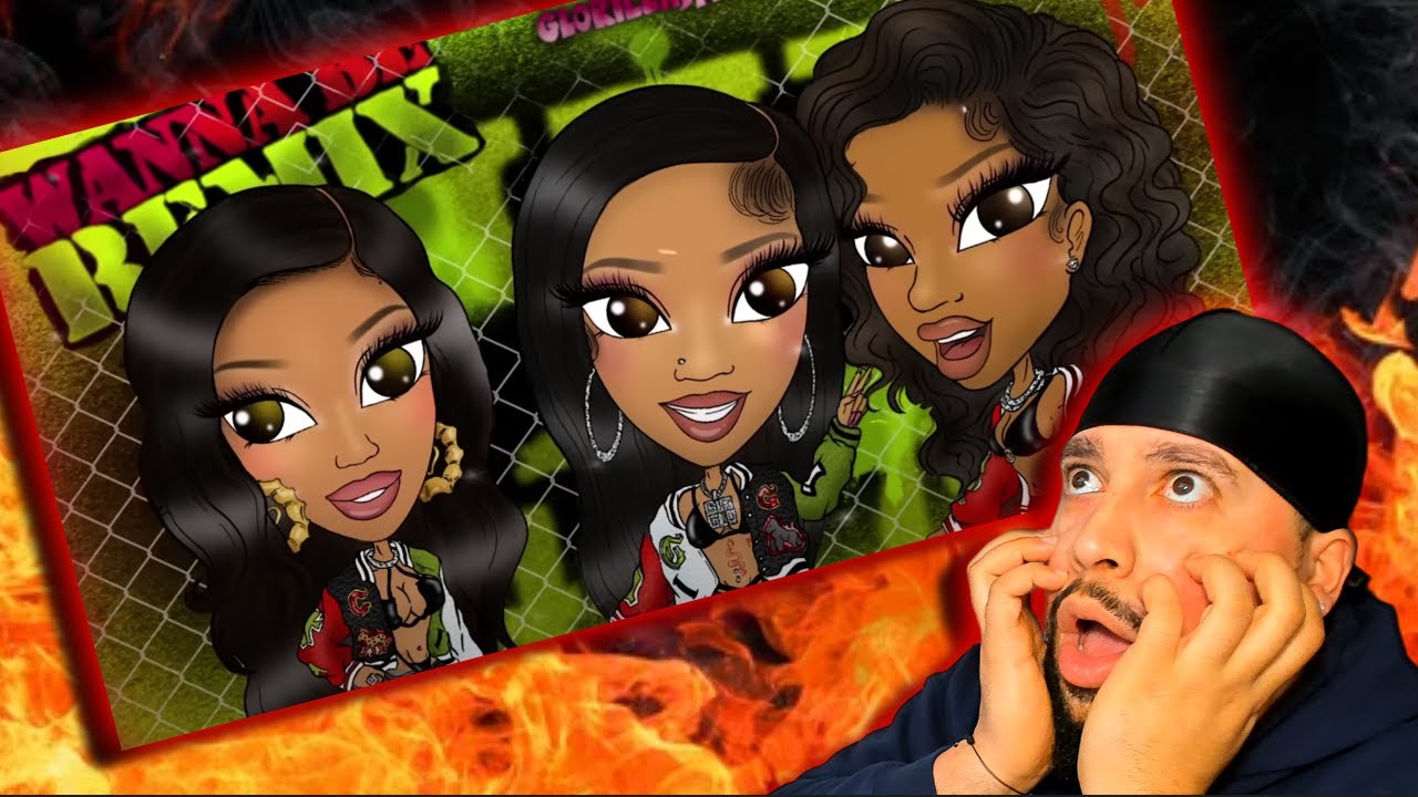 FIRST TIME LISTENING | GloRilla – Wanna Be (Remix) (feat. Megan Thee Stallion & Cardi B) | SPAZZED