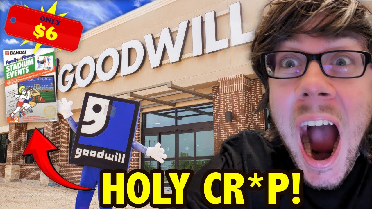 VIDEO GAME HUNTING at GOODWILL!!!