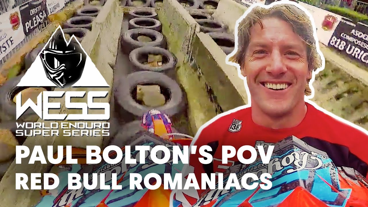 Paul Bolton Goes Through the Prologue Of Red Bull Romaniacs 2018. | Enduro 2018