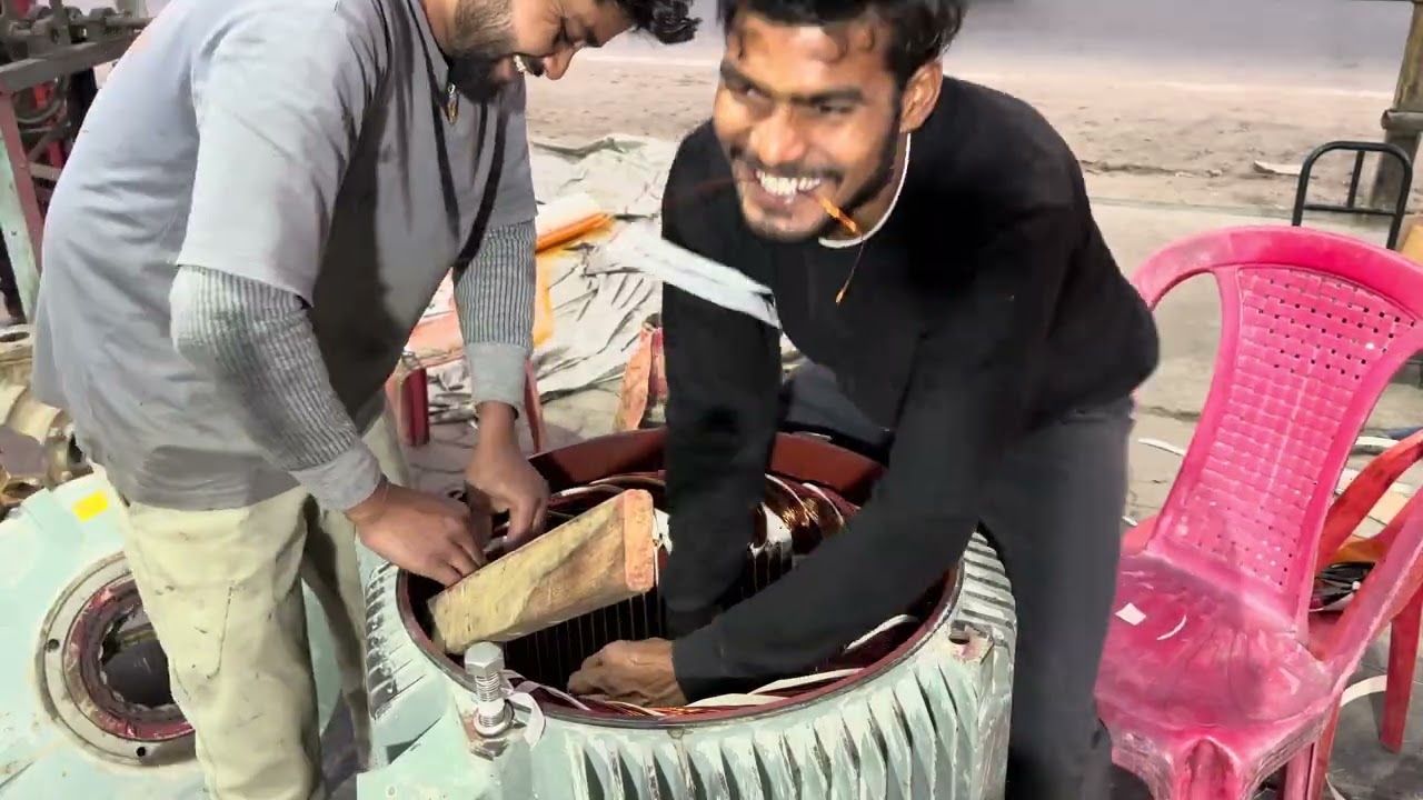 160 kw 220 hp ABB motor wainding 960 rpm ￼ three parallel connection full motor winding