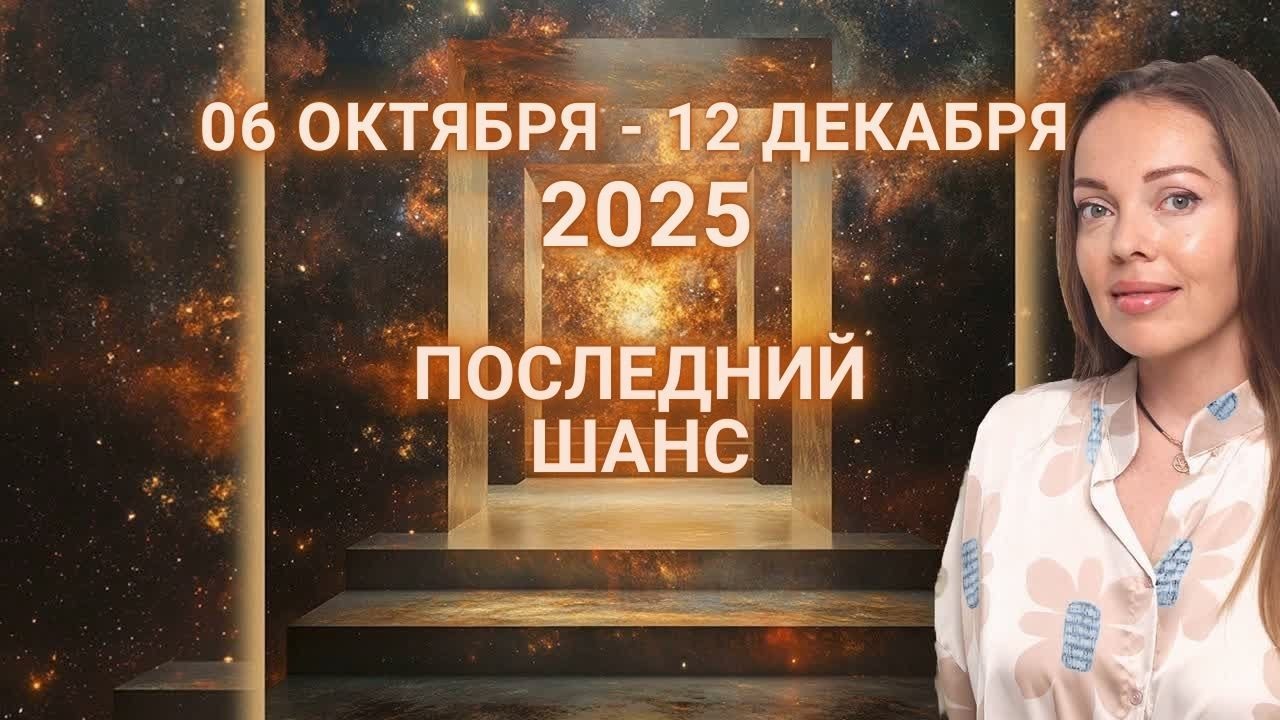 6 октября - 12 декабря 2025 года. Последний шанс или Меркурий в Скорпионе