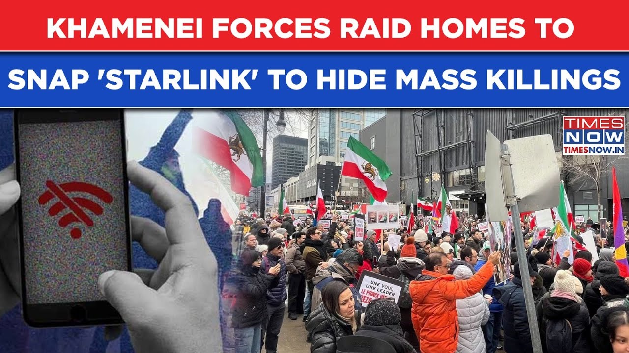 Khamenei Forces Raid Homes To Snap 'Starlink' To Hide Mass Killings As 2000 Confirmed Dead