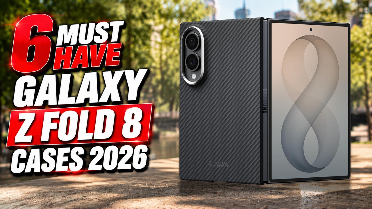 6 Must Have Galaxy Z Fold 8 Cases 2026 | Spigen - Pitaka - UAG - Ringke
