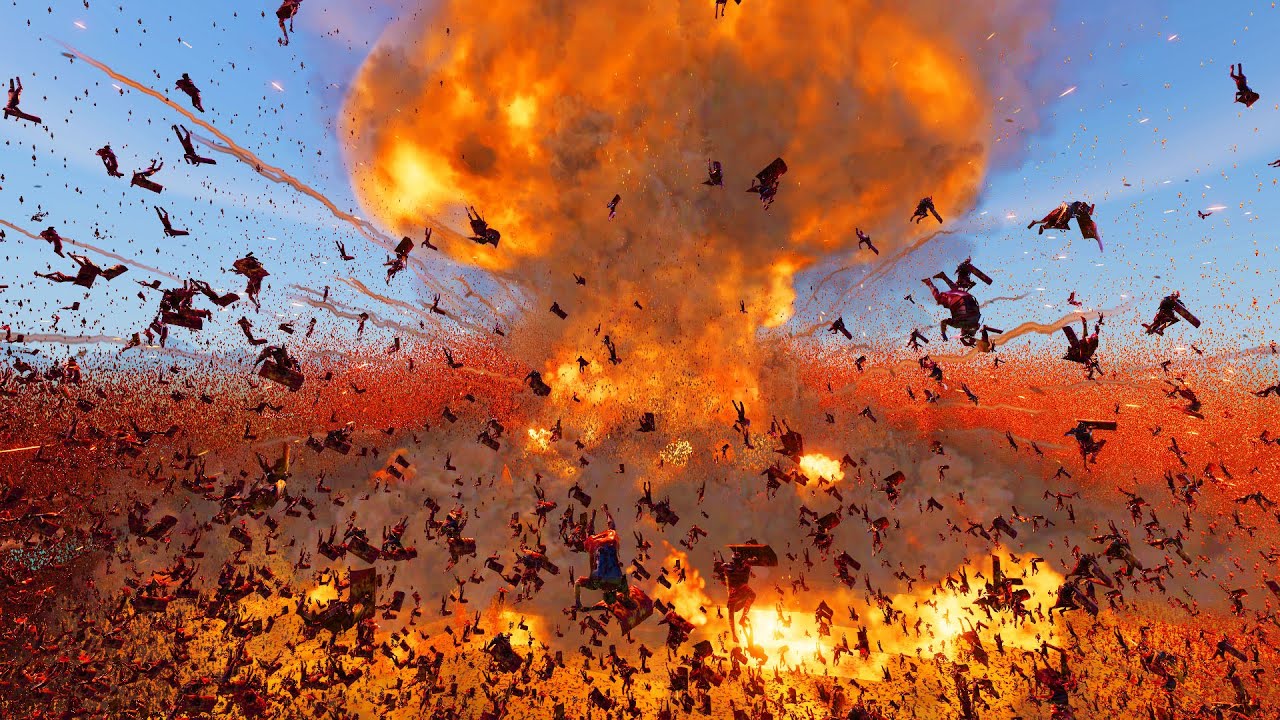 NUCLEAR BOMB vs 10 MILLION SOLDIERS! - Ultimate Epic Battle Simulator 2