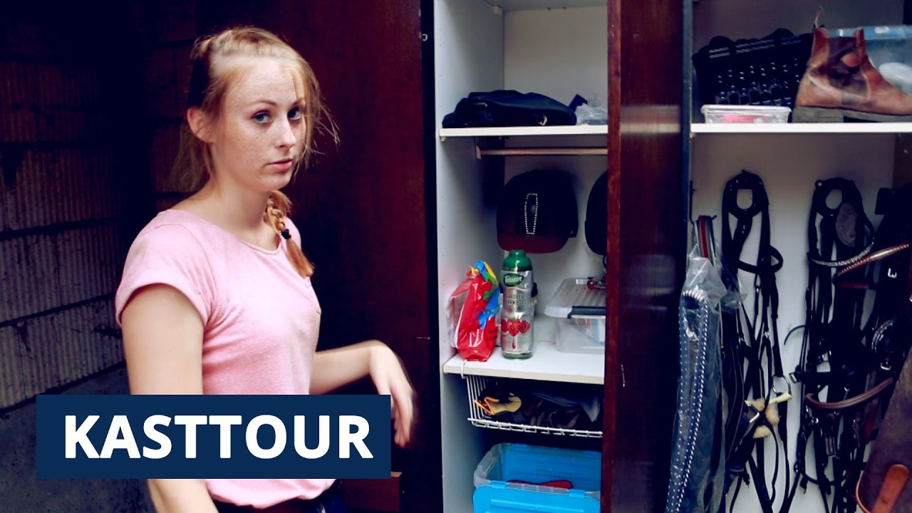 KASTTOUR ► De stalkast en alle paardenspullen van C&egrave;leste!