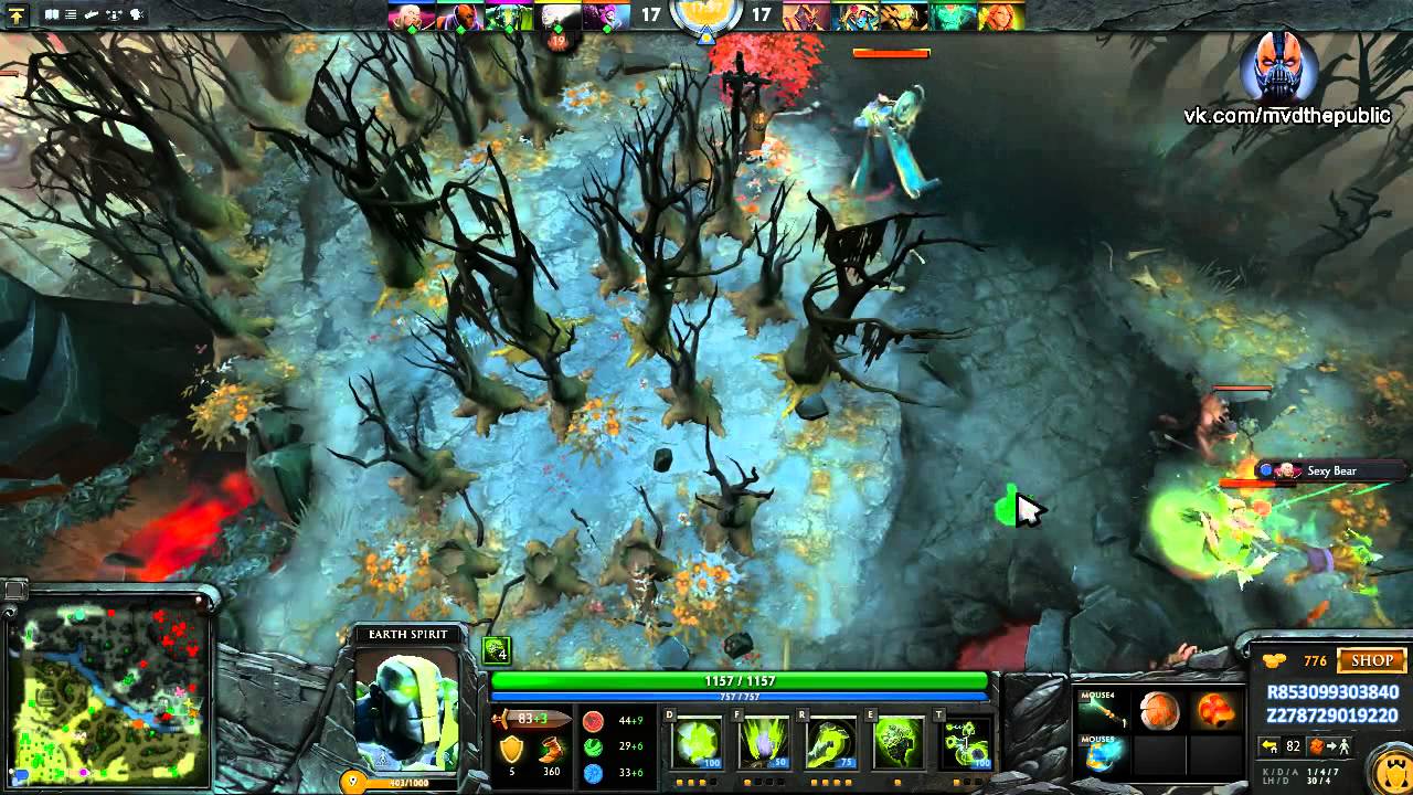 VeRsuta Stream Dota 2 [ Earth Spirit] 17.12.14
