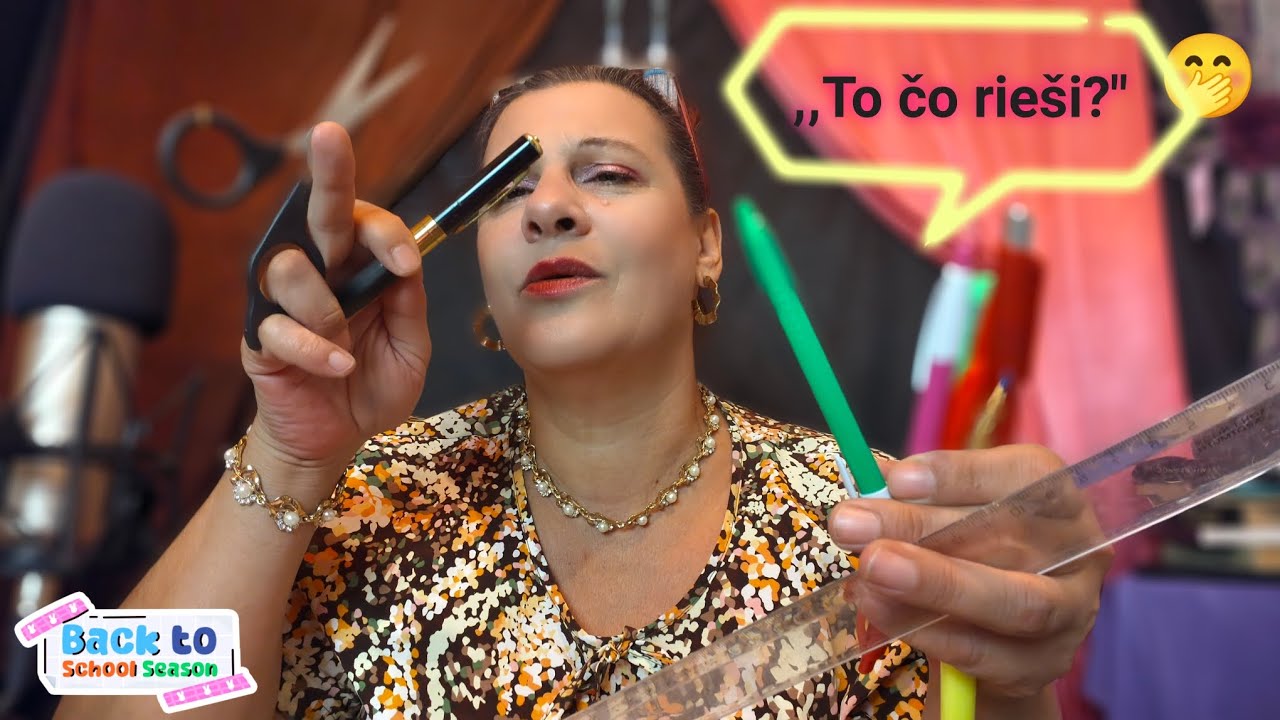#roleplay Prispatá Učiteľka😁Asmr SK/CZ