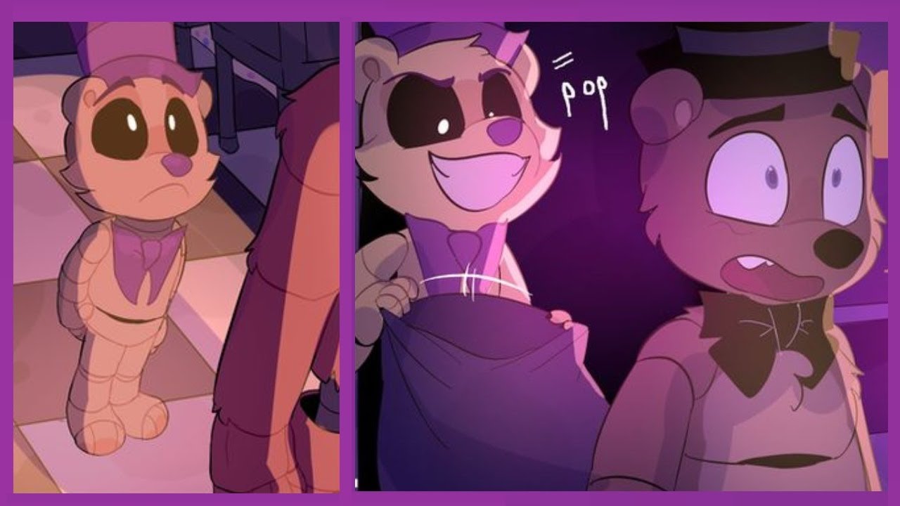 Ask Springtrap and Deliah Creator - Ask Goldie Anything Part 5【 FNAF Comic Dub 】