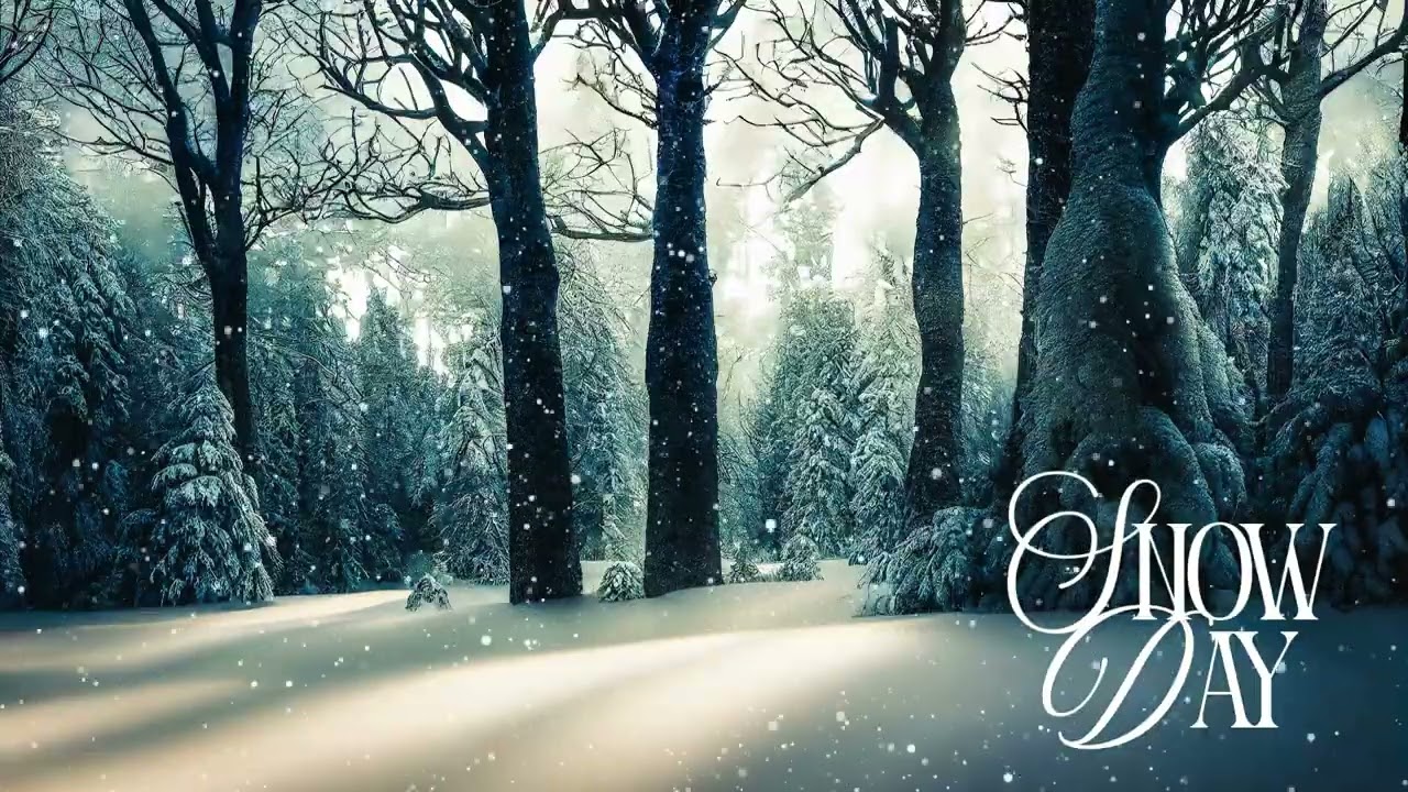 Snow Screensaver - Snow Day - Let It Snow Wallpaper - HD - 1HR