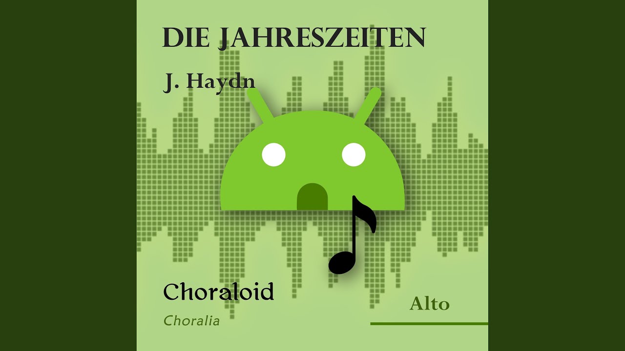 Die Jahreszeiten: 2 - Komm, holder Lenz! (Alto I - Emphasised voice and other voices)