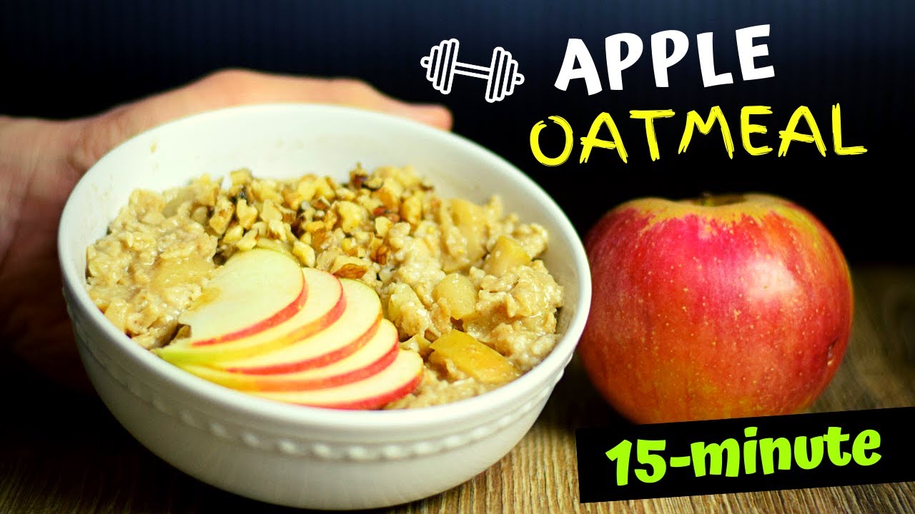 15-Minute Healthy Apple Oatmeal