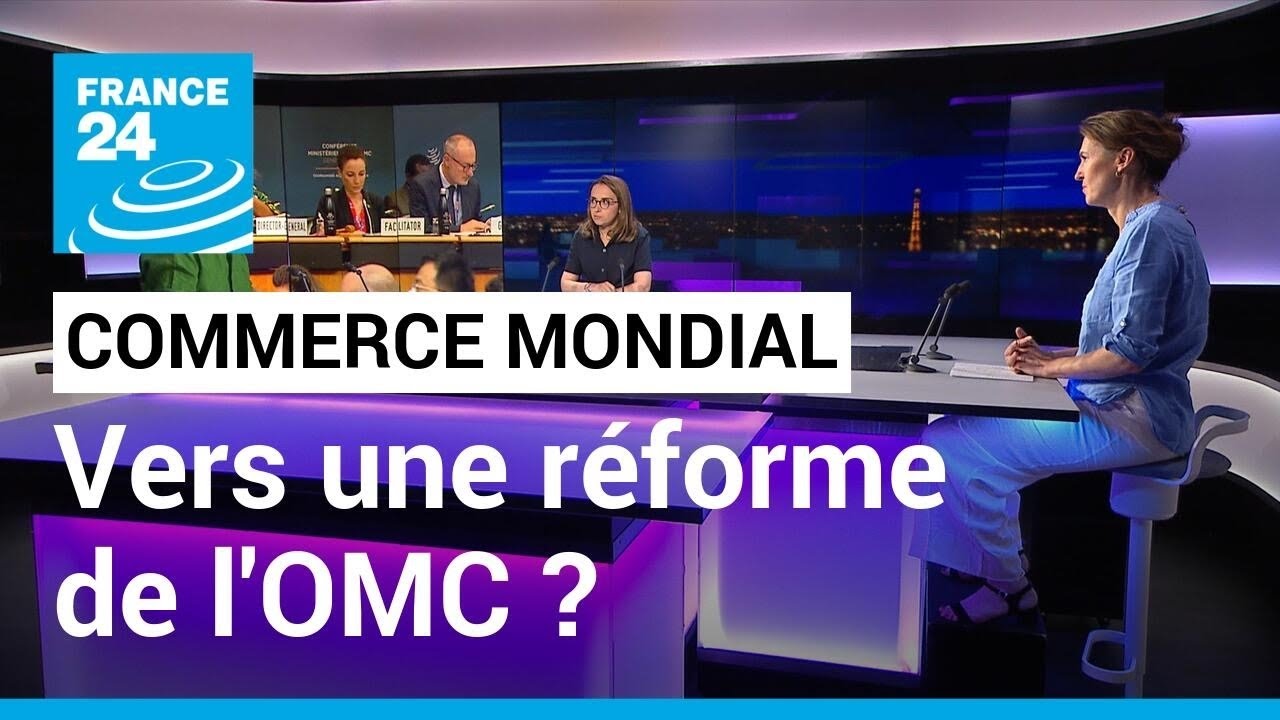 Commerce mondial : vers une réforme de l'OMC ? • FRANCE 24