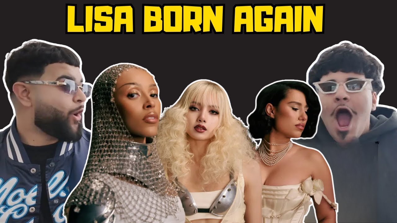 LISA - BORN AGAIN feat. Doja Cat & RAYE (Official Music Video) - Our First Time Reaction