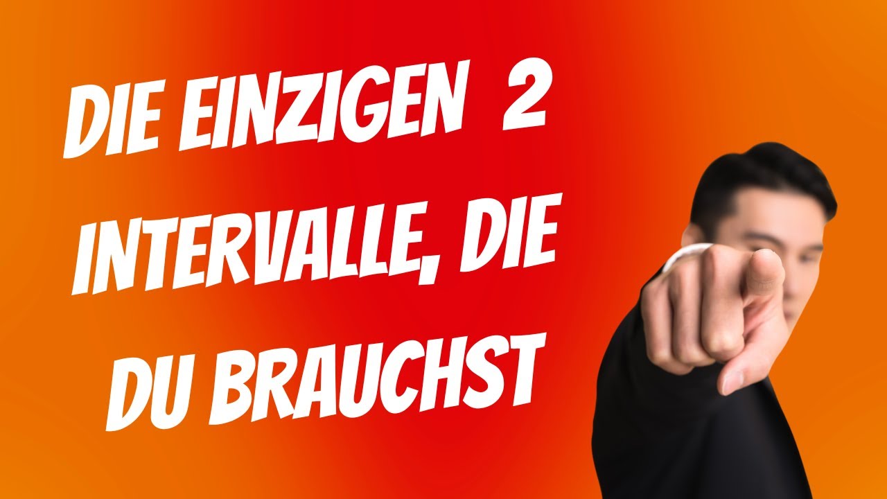 Die einzigen zwei Intervalle die du brauchst um nach der Saisonpause wieder in Form zu kommen!