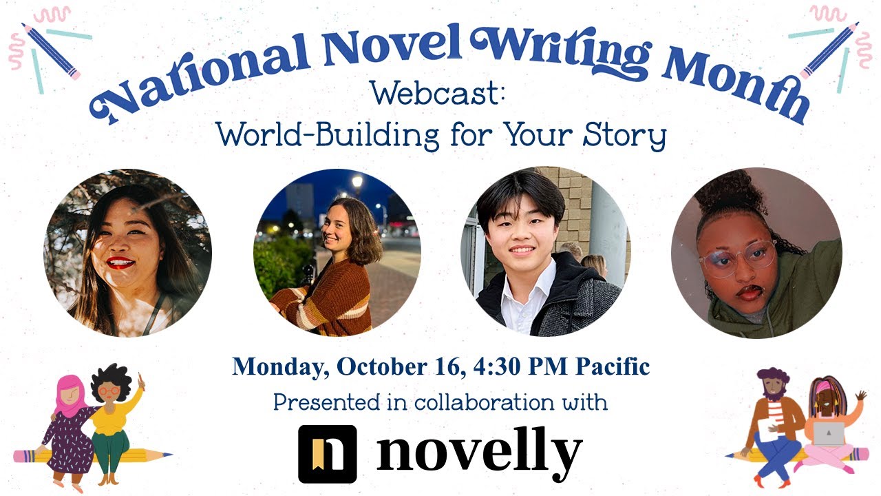 Webcast: World-Building for Your Story (Co-Presented with Novelly)