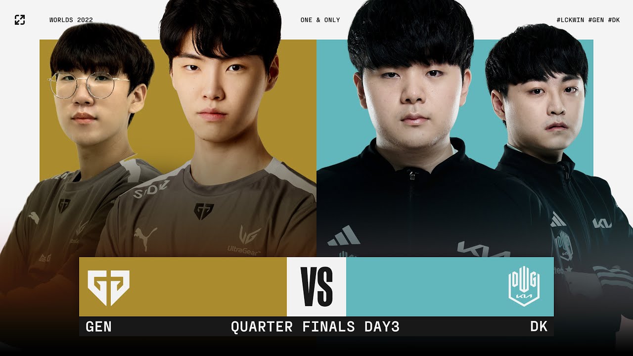 GEN vs. DK 매치 하이라이트 | Quarter Finals | 10.23 | 2022 월드 챔피언십