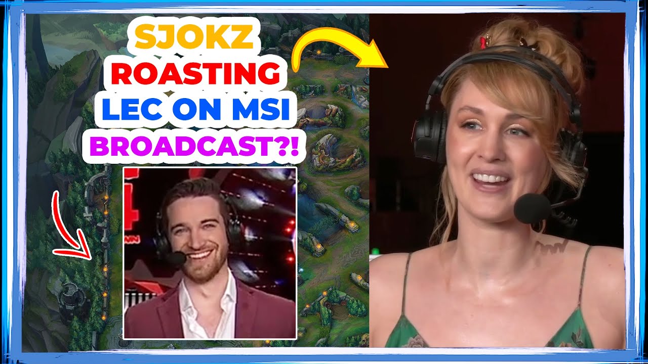 Sjokz ROASTING LEC on MSI Broadcast?! 👀