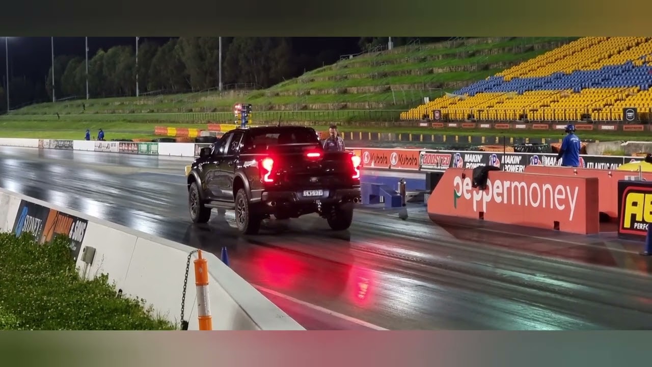 Ford Ranger Next Gen Raptor Quarter Mile.