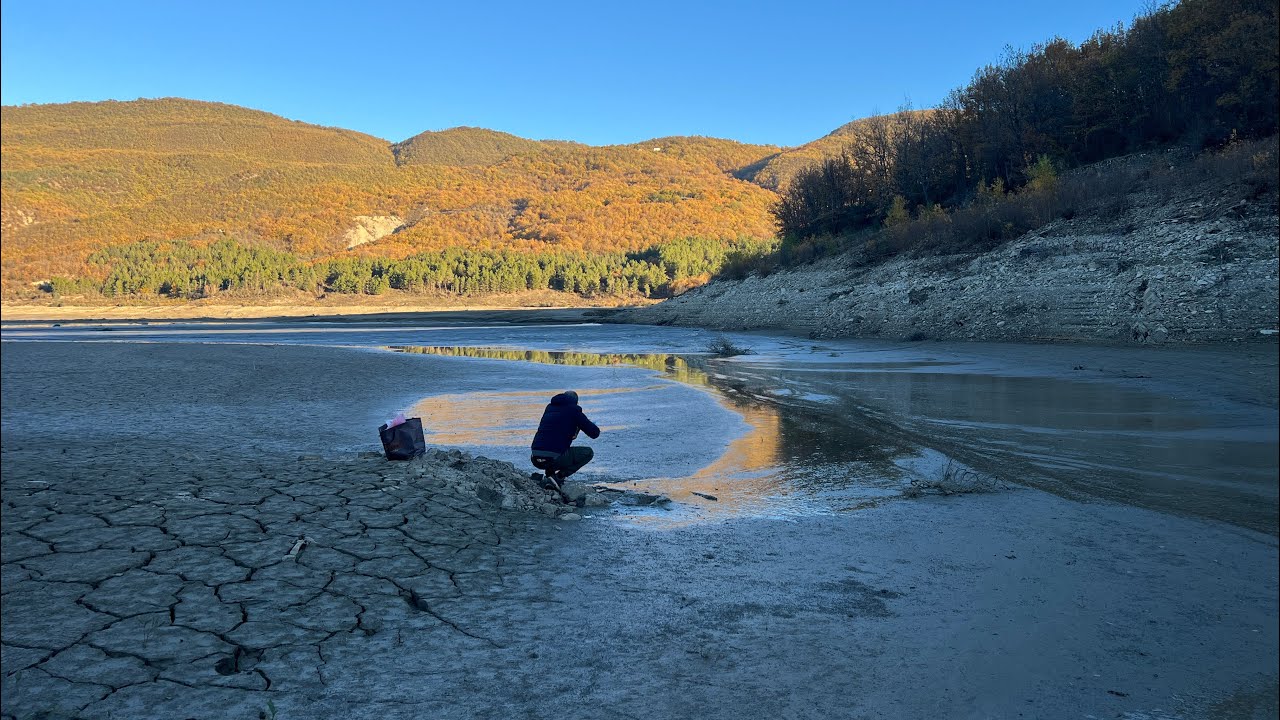 Sedimenti nella diga del Camastra - Basilicata