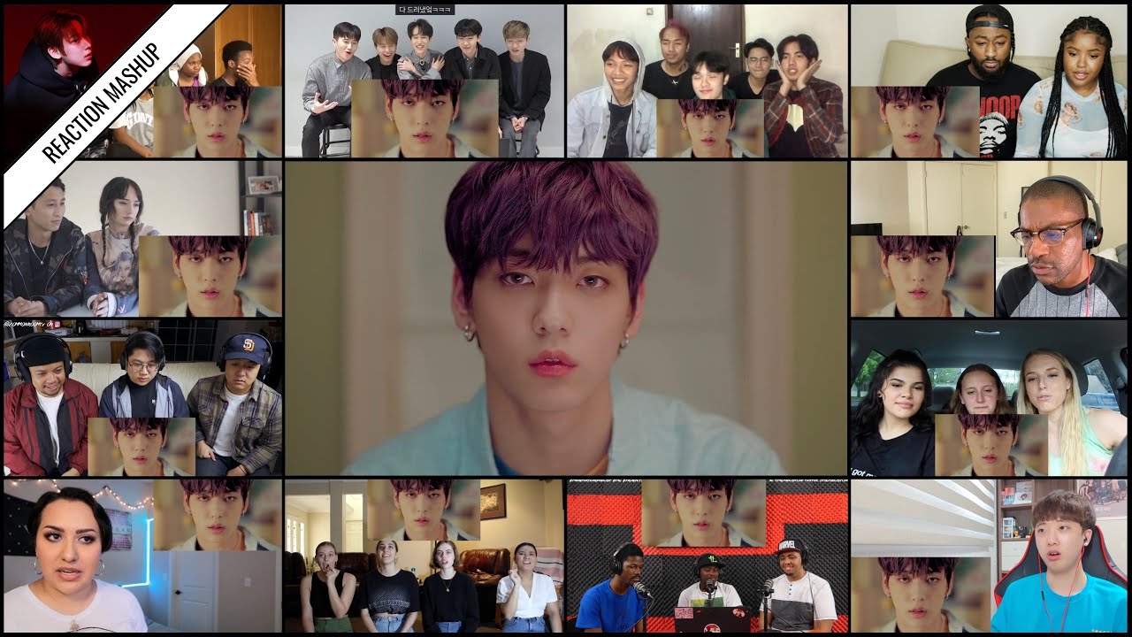 ‘TXT 'Can't You See Me? (세계가 불타버린 밤, 우린...)' Official MV’ reaction mashup