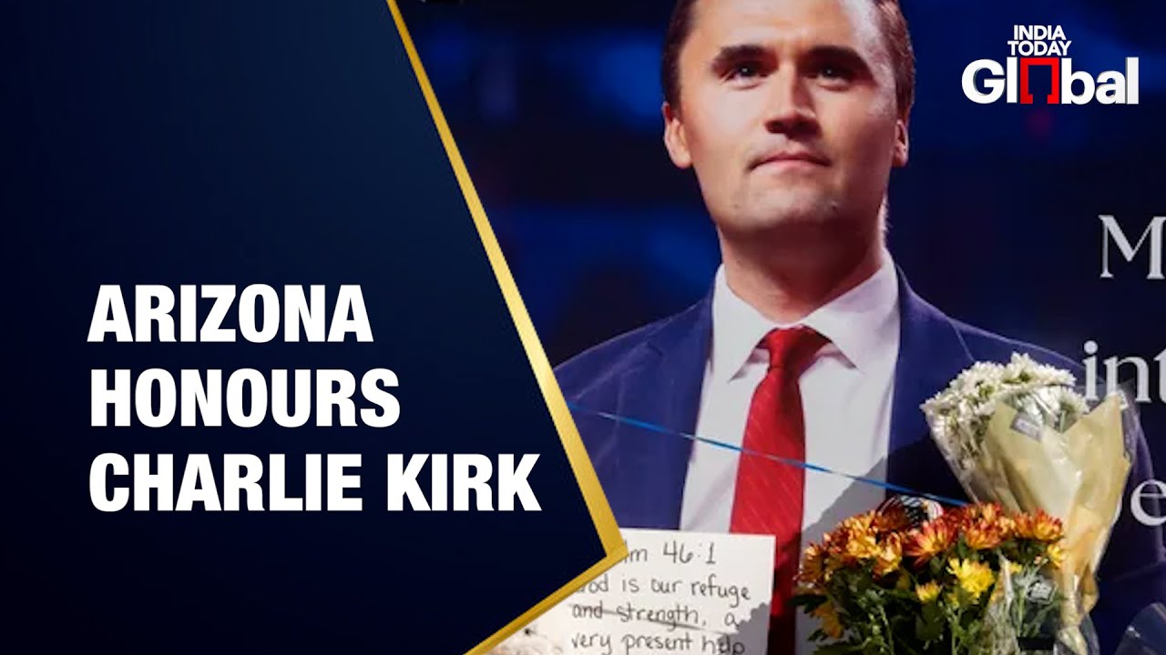 LIVE: Church Service in Arizona Honours Right-Wing Activist Charlie Kirk | USA