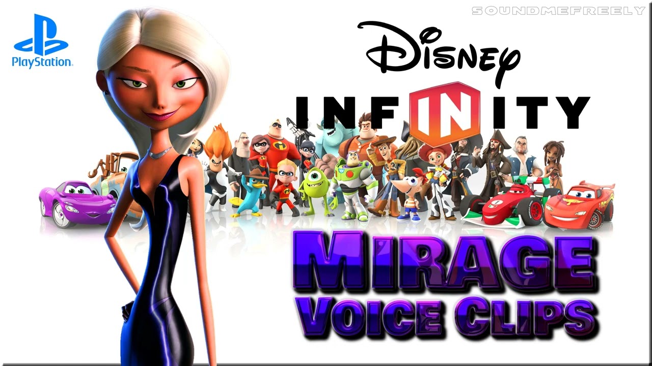 All Mirage Voice Clips &bull; Disney Infinity 1.0 &bull; (Elizabeth Pe&ntilde;a) All Voice Lines