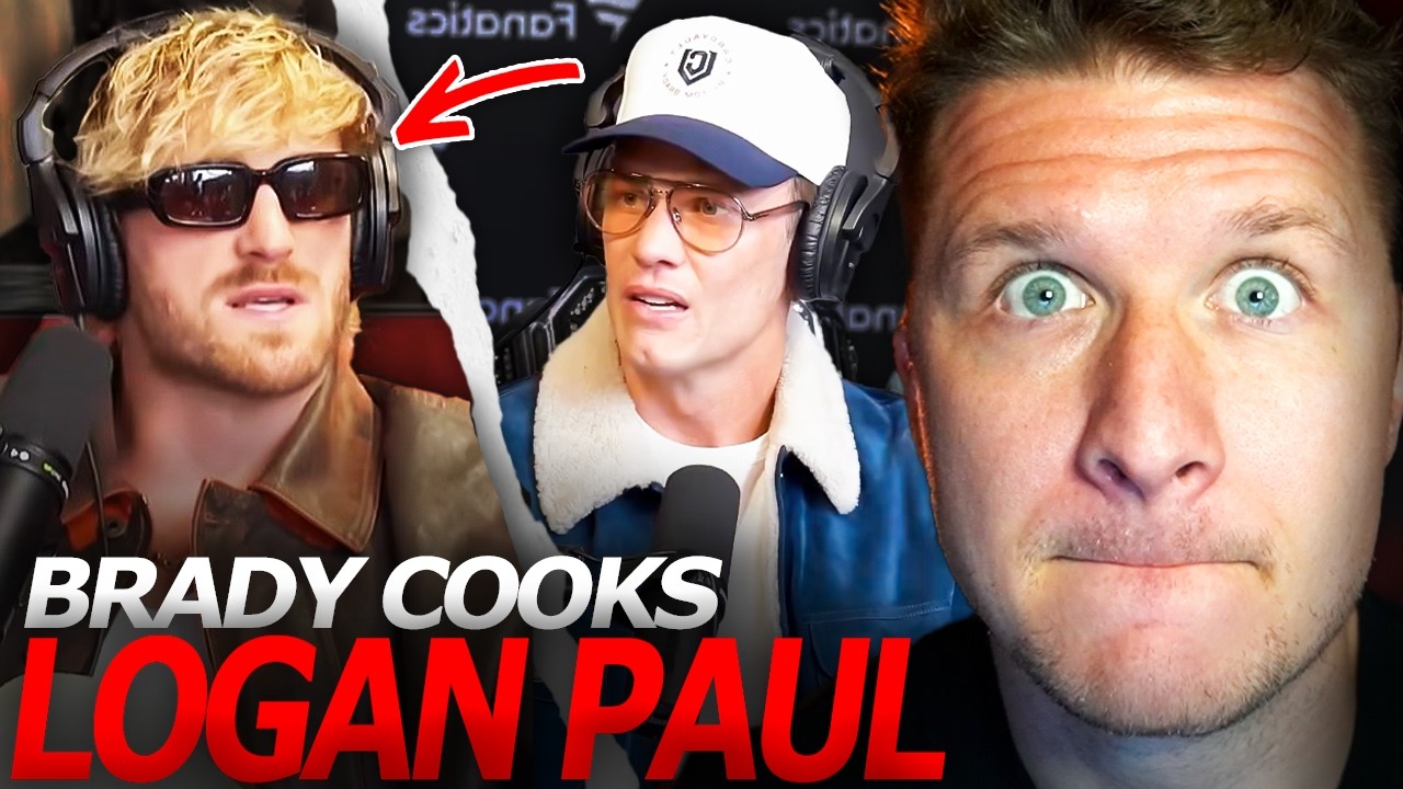 Logan Paul Got EMBARRASSED On His Own Podcast.. AGAIN (Tom Brady exposed him)