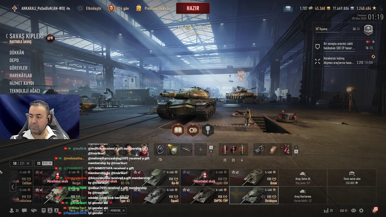 Yayına Geç Kalan Tankçılar  -  World Of Tanks