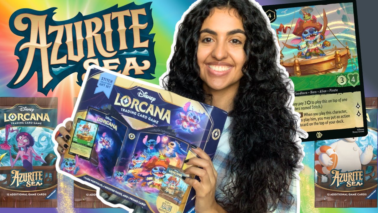 Stitch Collector's Gift Set UNBOXING! Azurite Sea Gift Set