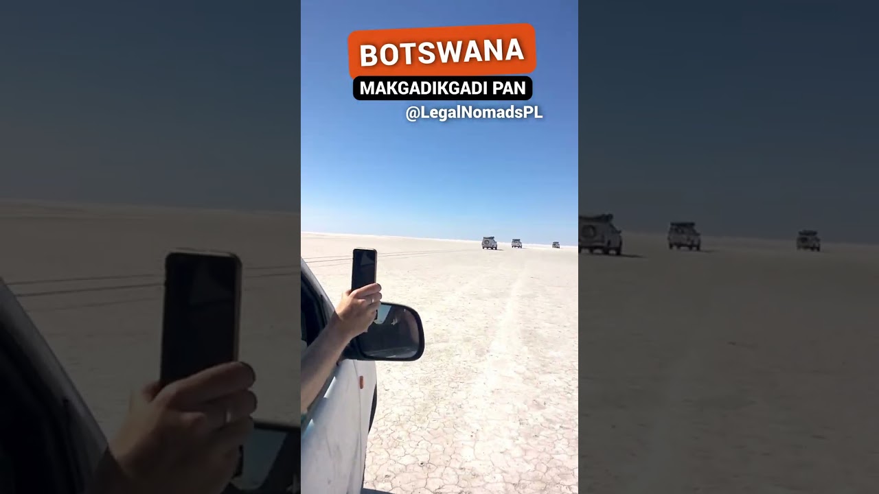Rajd po Makgadikgadi Pan🚙🇧🇼 BOTSWANA