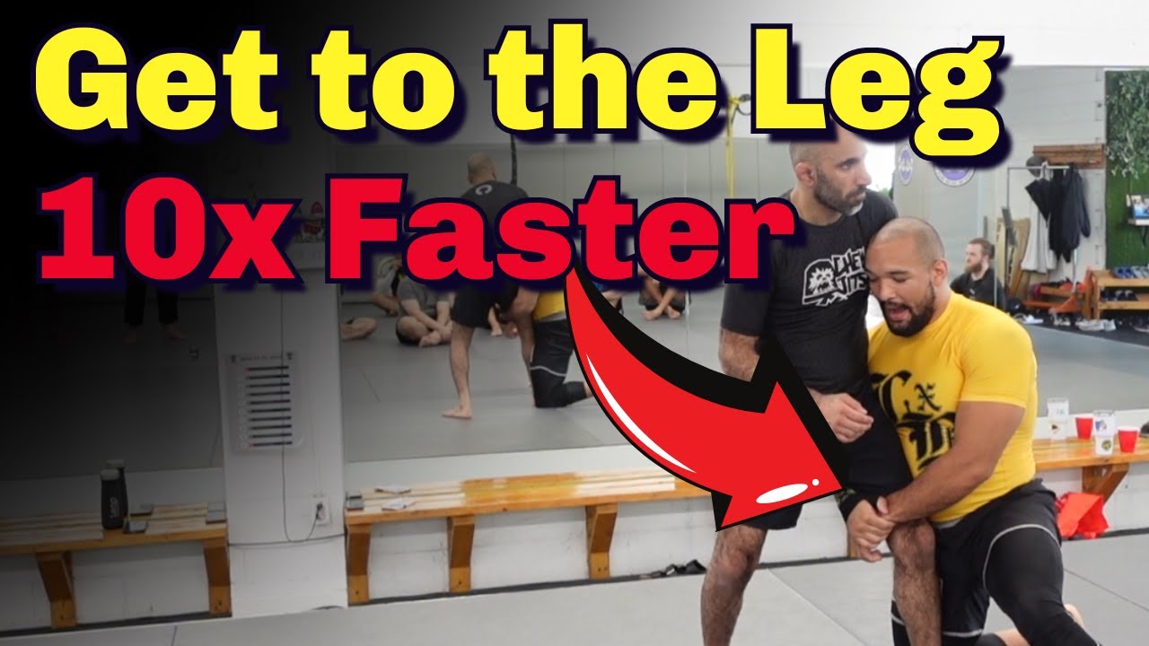 2 Simple Options for the Knee Pull Single Leg Takedown (#2 is Great for Bad Knees)