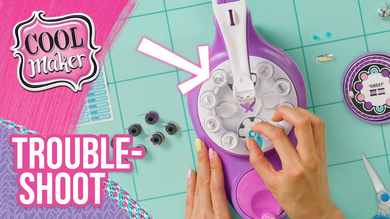 How to fix a spool holder jam on KumiKreator Bead N Braider | Cool Maker | Toys for Kids