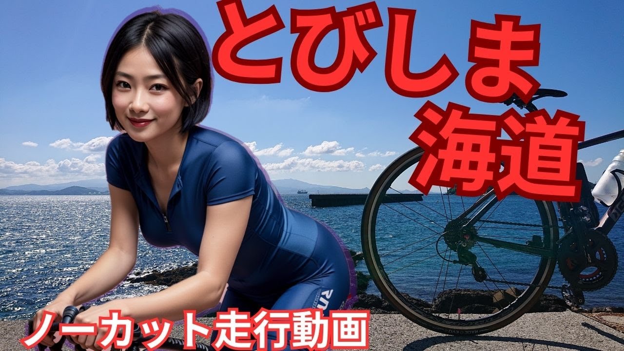 【4K】とびしま海道①完全攻略！しまなみ海道の隣なん？絶景の島サイクリング 92kmノーカット走行動画(2024.10.13)チャプター多数