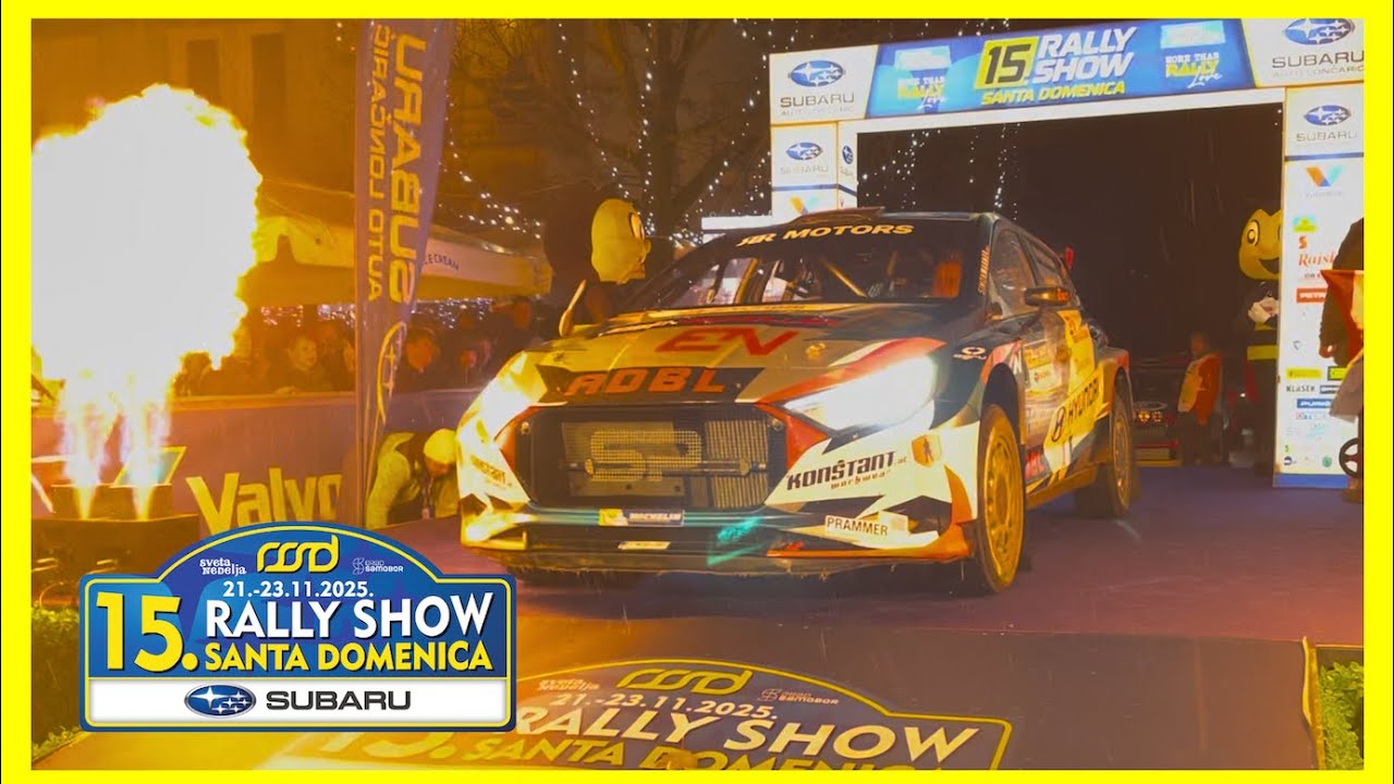 Santa Domenica Rally Show 2025 - Ceremonial Start | Pre-Event Show in Sveta Nedelja