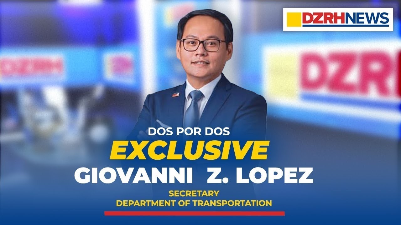 FULL EXCLUSIVE INTERVIEW: Department of Transportation Sec. Giovanni Lopez
