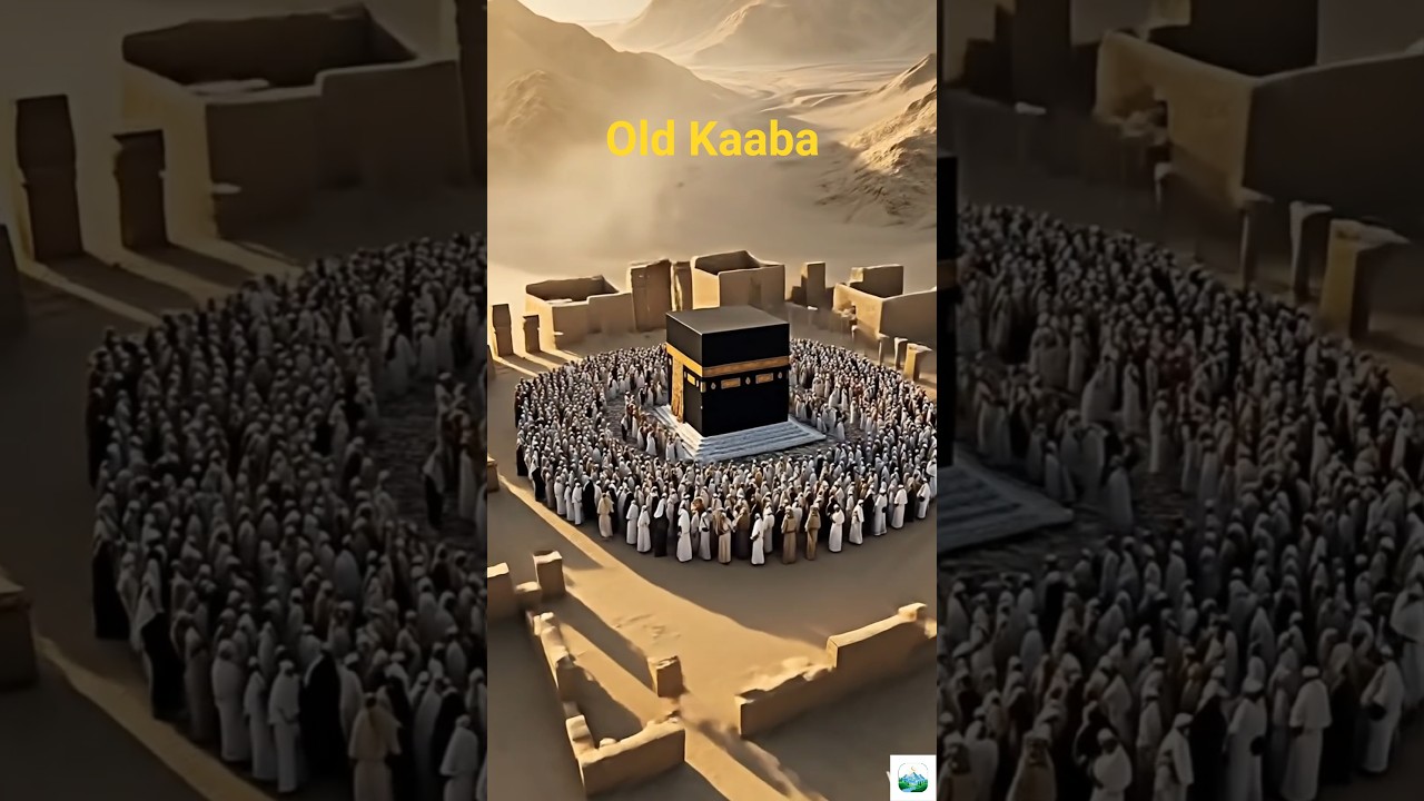 1400 Years of Makkah in Minutes | Kaaba Evolution Cinematic Documentary #shorts