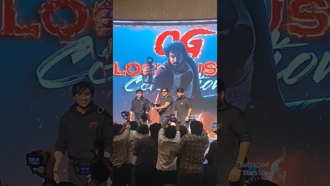 Pawan kalyan 🔥🥰 OG Movie Blockbuster Celebrations #pawankalyan #og #shorts