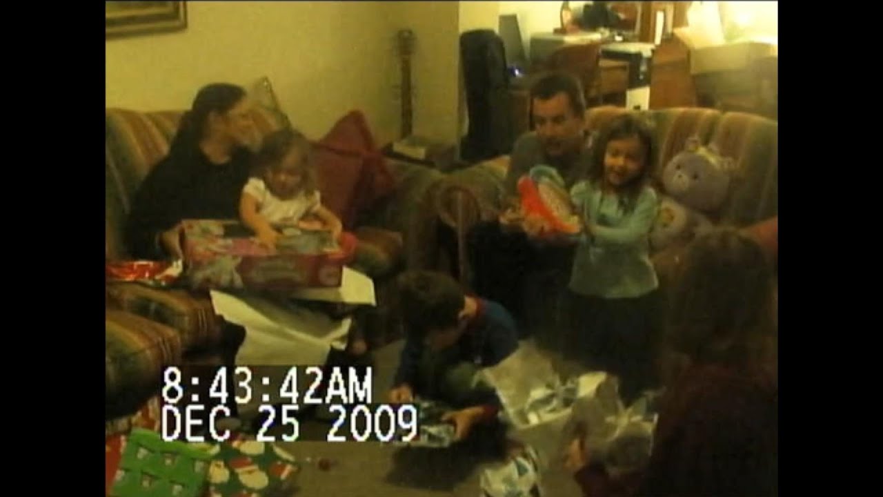 Christmas with Grandpa and Noa 2009