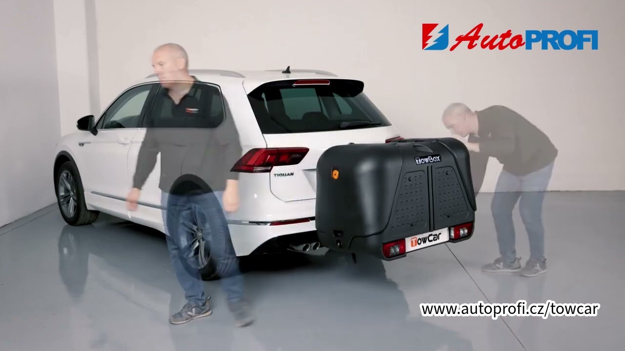 TowCar TowBox V2 černý, na tažné zařízení