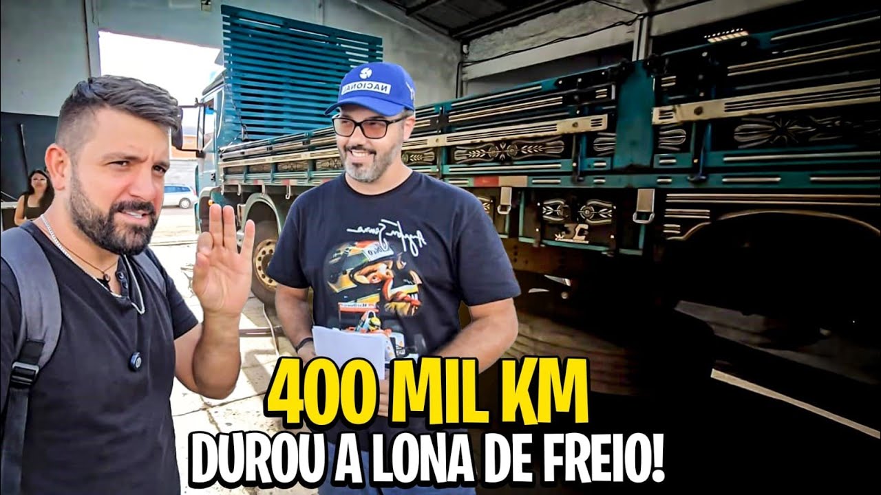 REVISÃO DE 400 MIL KM GASTEI BEM NA SUSPENSÃO E FREIOS , CAMINHÃO FICO NOVO!