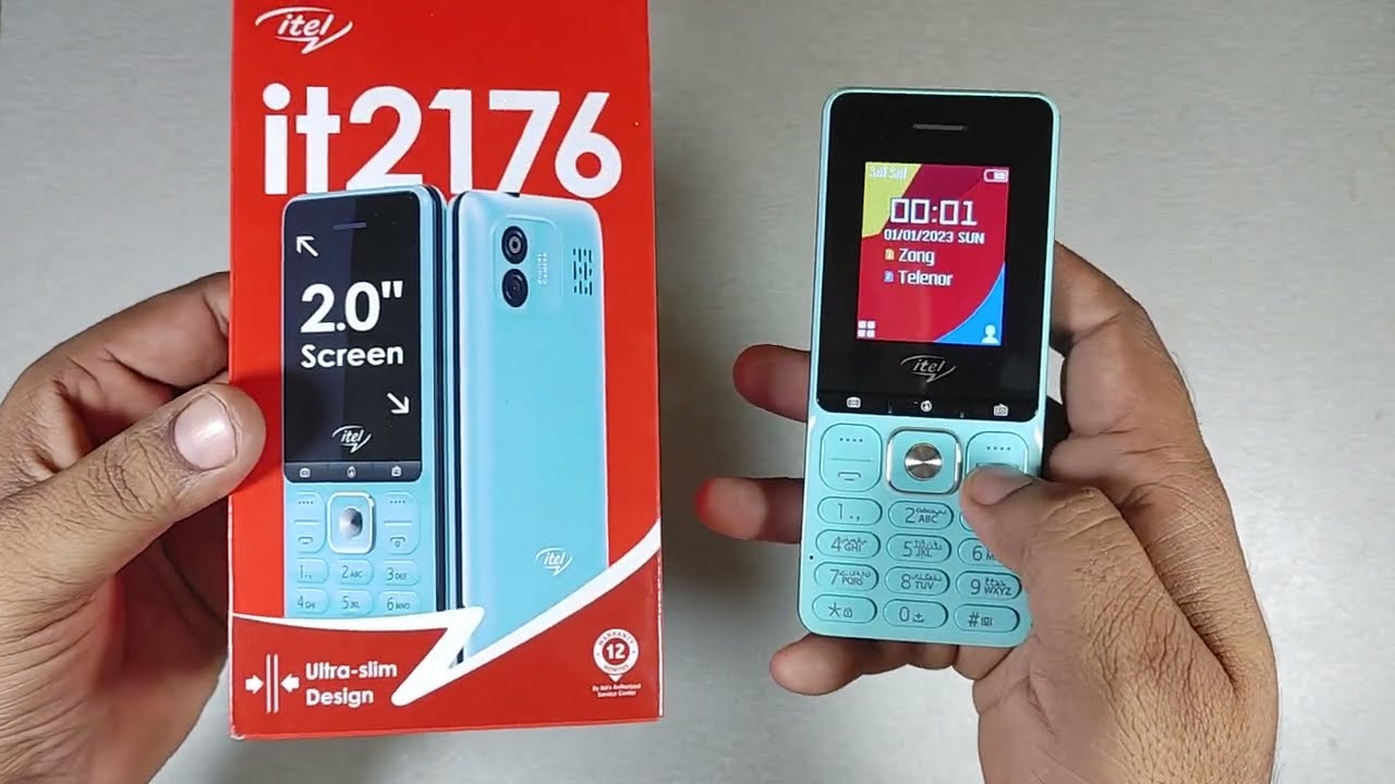Itel IT-2176 2.0 Inch Display 1000mAH Battery  Price Rs 2,699 Unboxing And Review