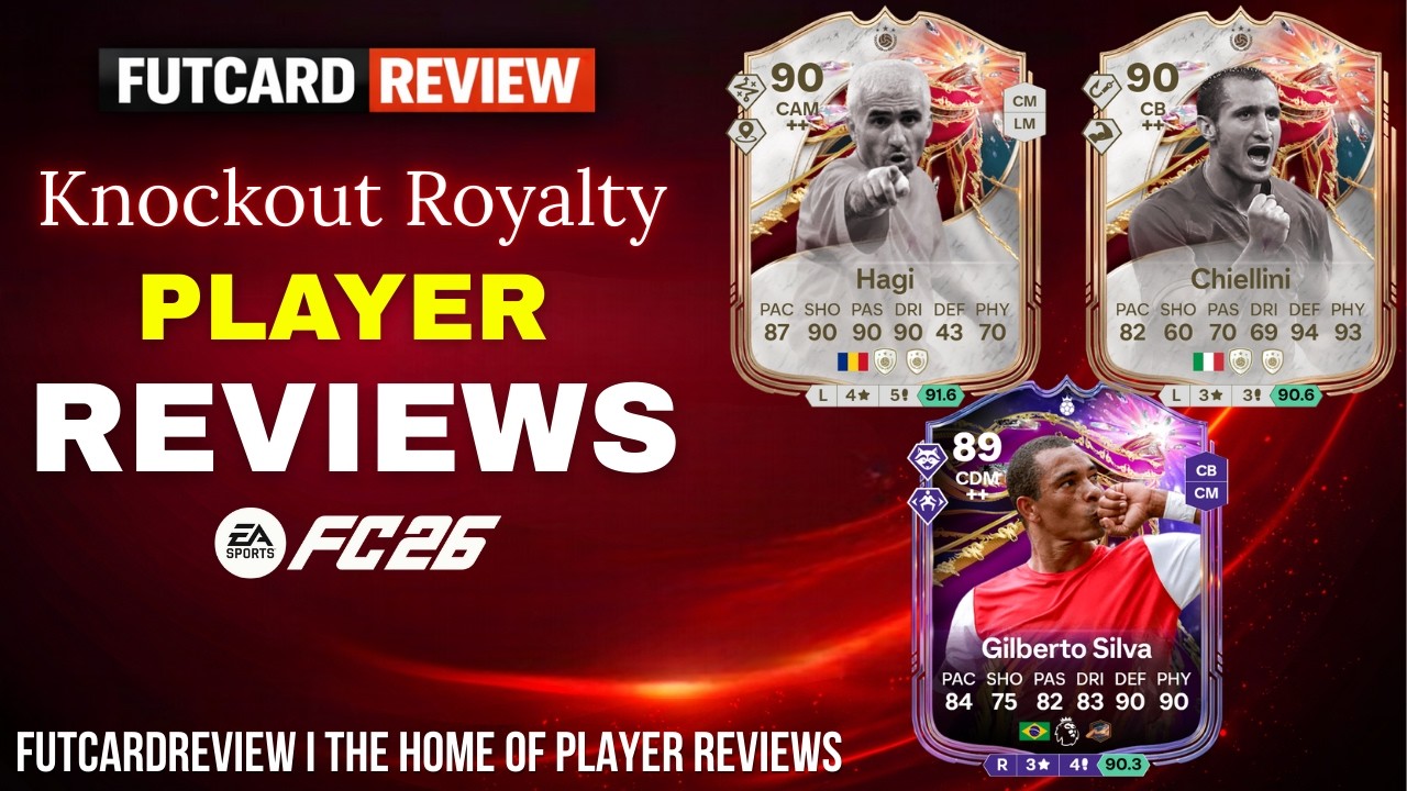 BROKEN OR OVERHYPED?! 😬 Gilberto Silva, Hagi & Chiellini | FC 26 Knockout Royalty Promo Reviews