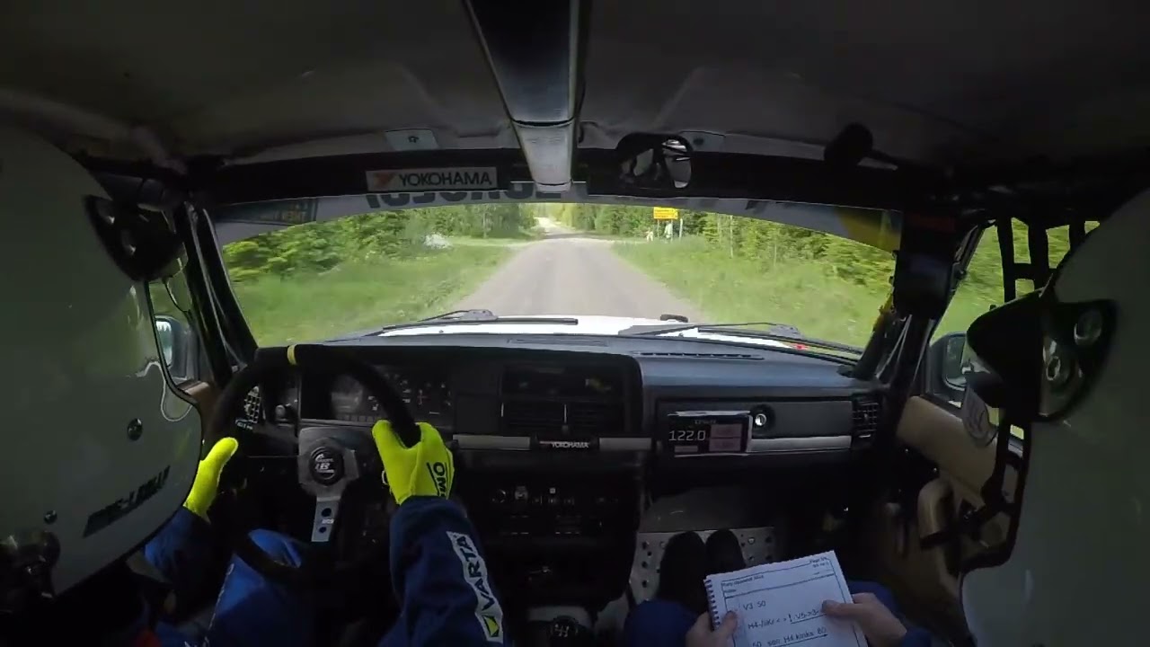 Rally Uppland 2024 SS5 Arvid Larspers Volvo 240 VOC