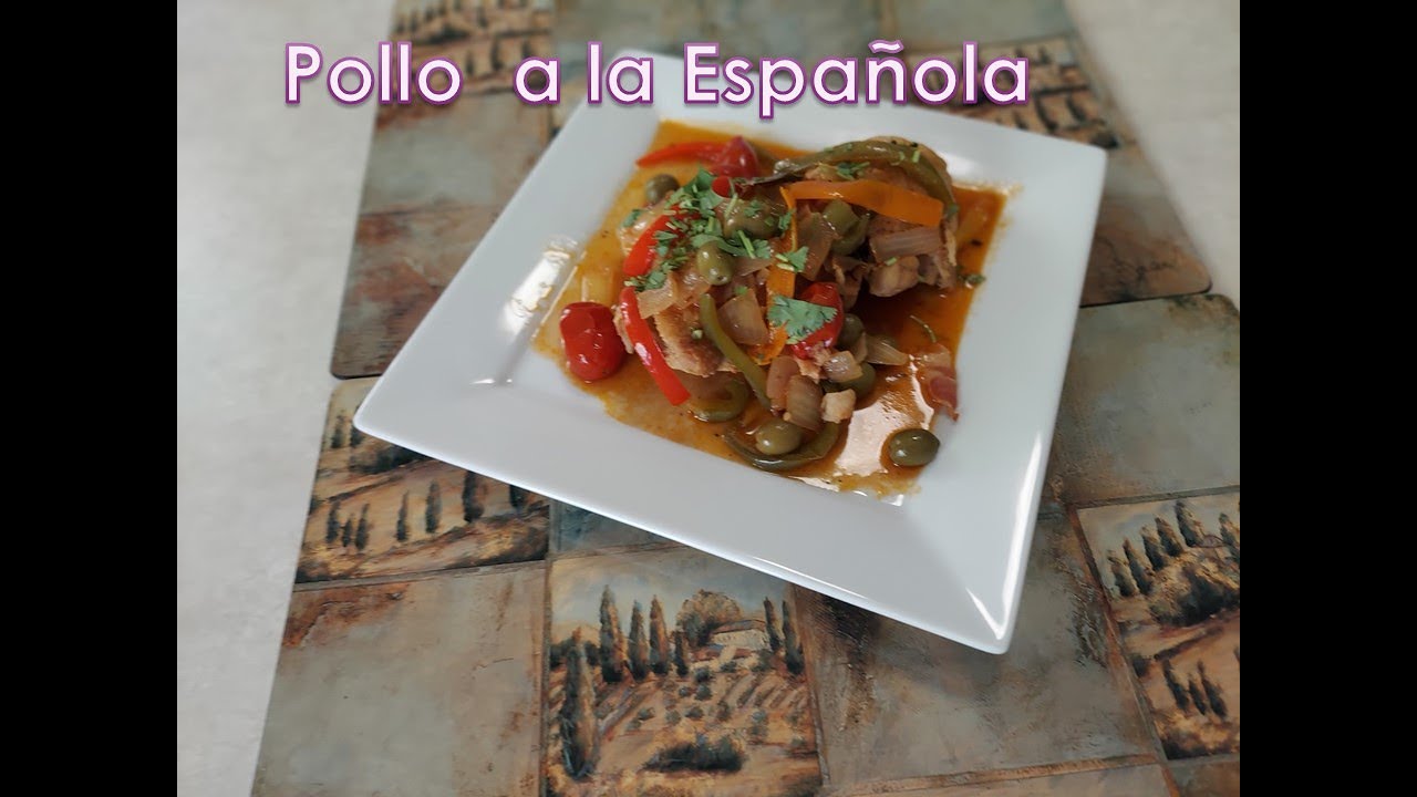 Pollo a la espanola