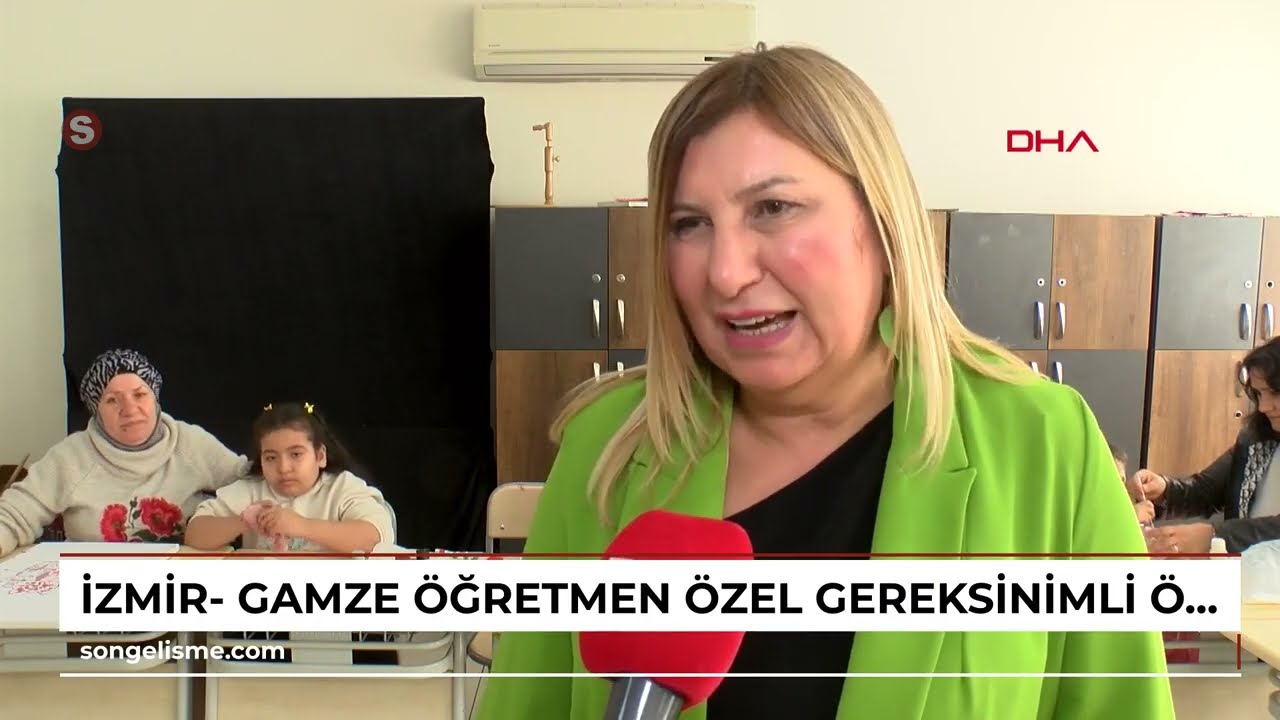 İzmir Karabağlar Halk Eğitimi Merkezi, Özel gereksinimli öğrencilerin hayatına dokunuyor #viral