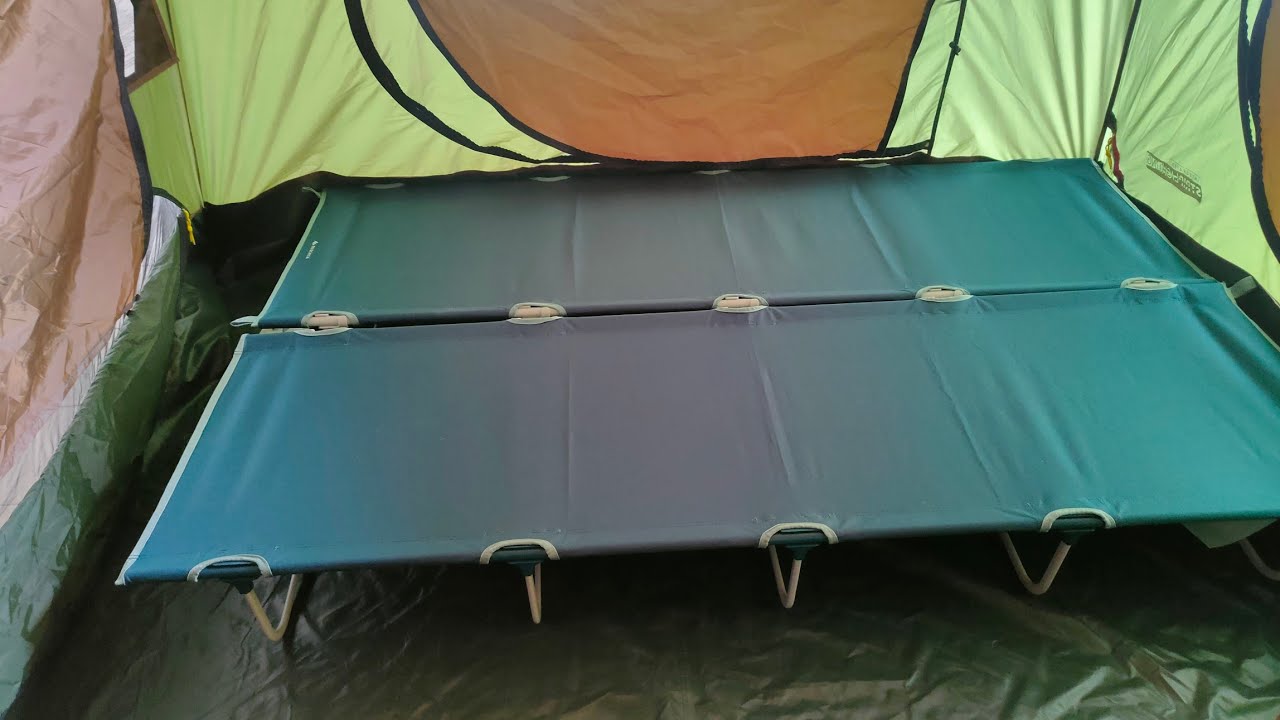 QUECHUA CAMP BED BASIC DECATHLON | PASANG DAN BUKA | CAMPING GEAR