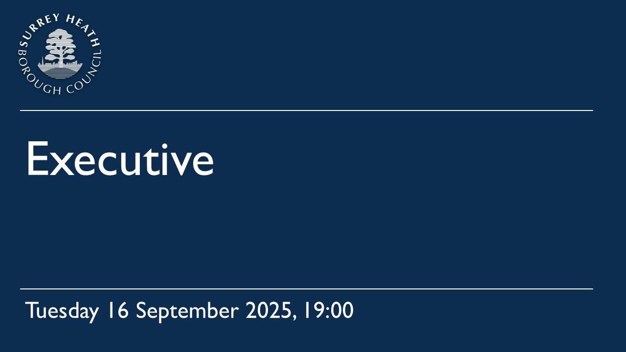 16 September 2025 - Executive